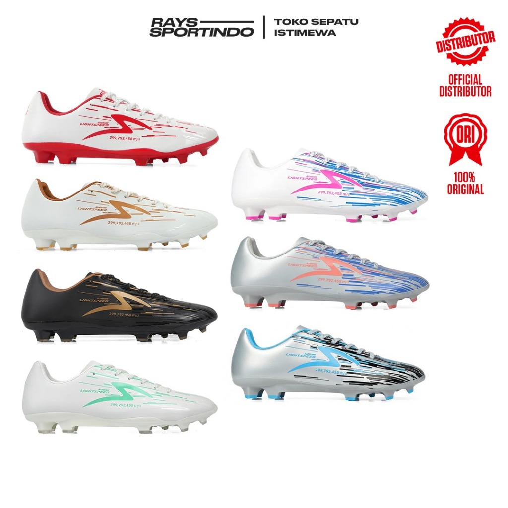 SEPATU BOLA SPECS LIGHTSPEED REBORN FG META CRUSH & ILUMINATE PACK
