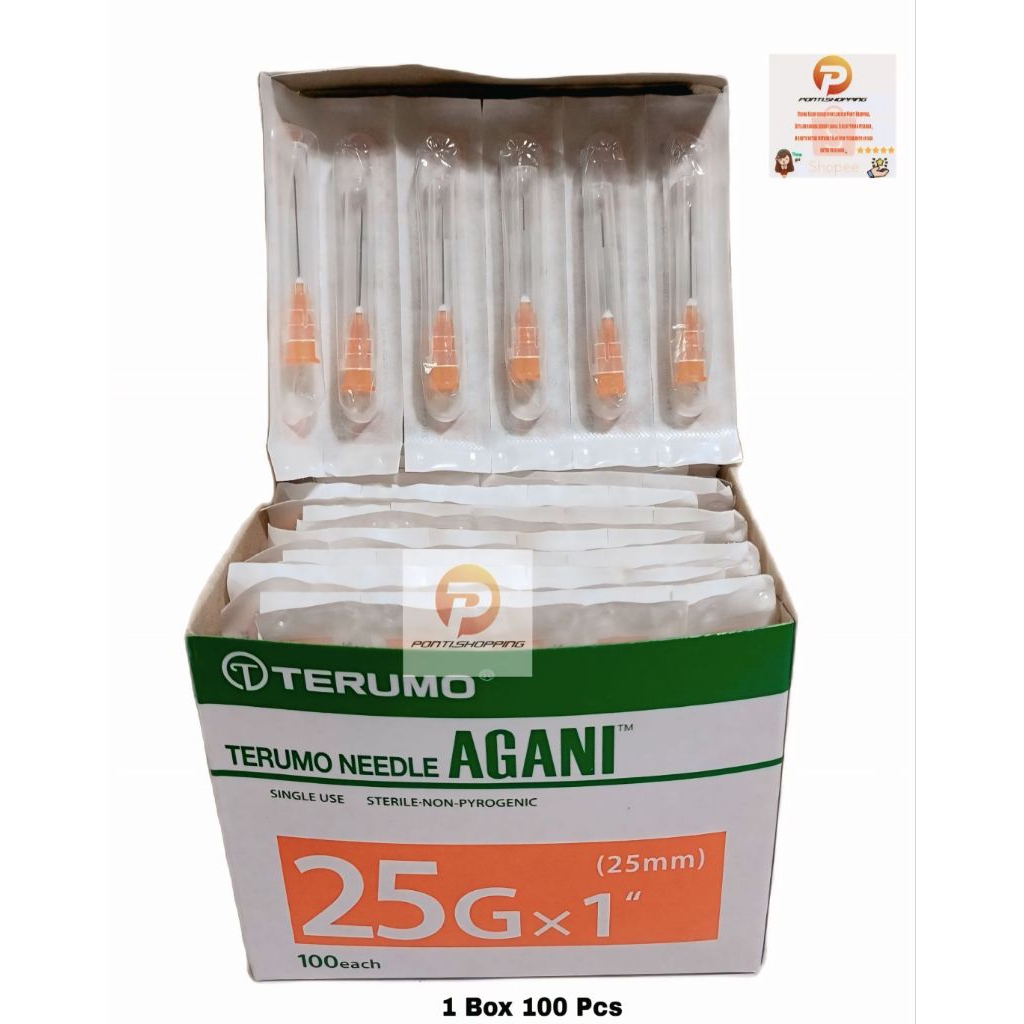 NEEDLE 25G AGANI TERUMO