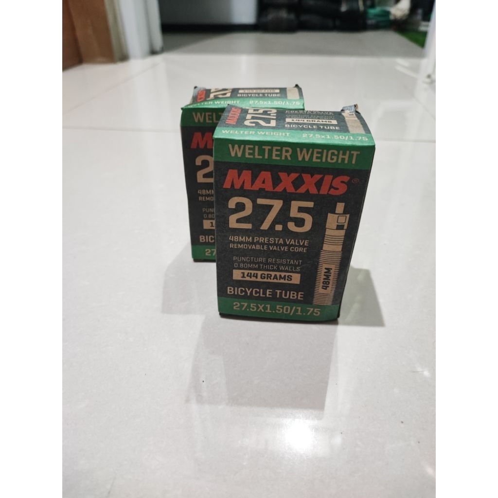 Ban dalam sepeda MAXXIS 27.5 x 1.50/1.75 (Harga sepasang)