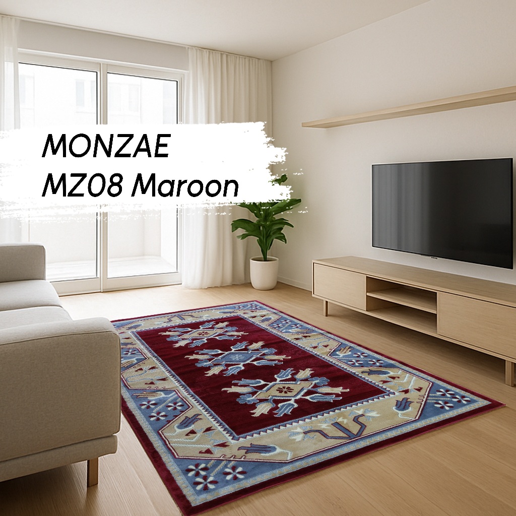 KARPET MONZAE 210 X 300 MZ08 MAROON