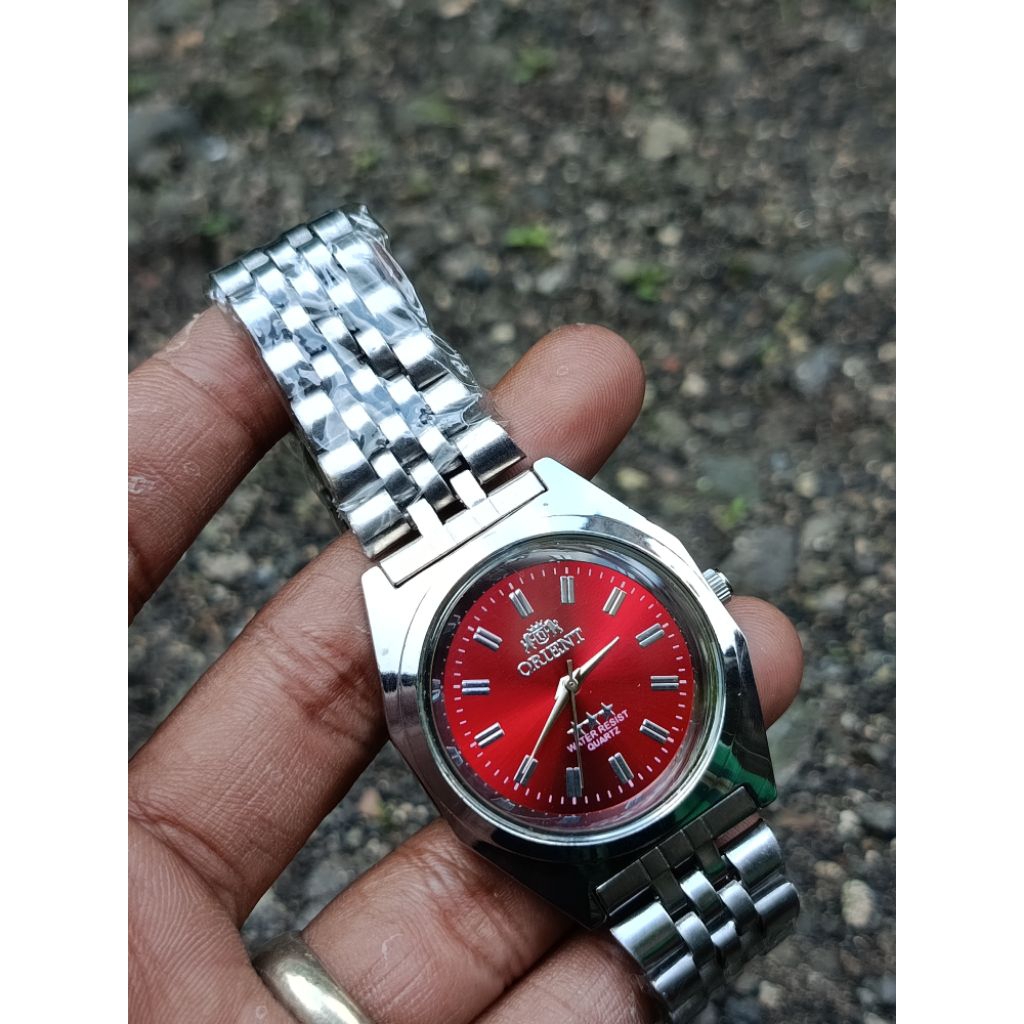 JAM TANGAN CLASSIC DESAIN MEWAH HARGA TERJANGKAU Jam tangan pria ORIENT TriStar Quartz Simpel Classi