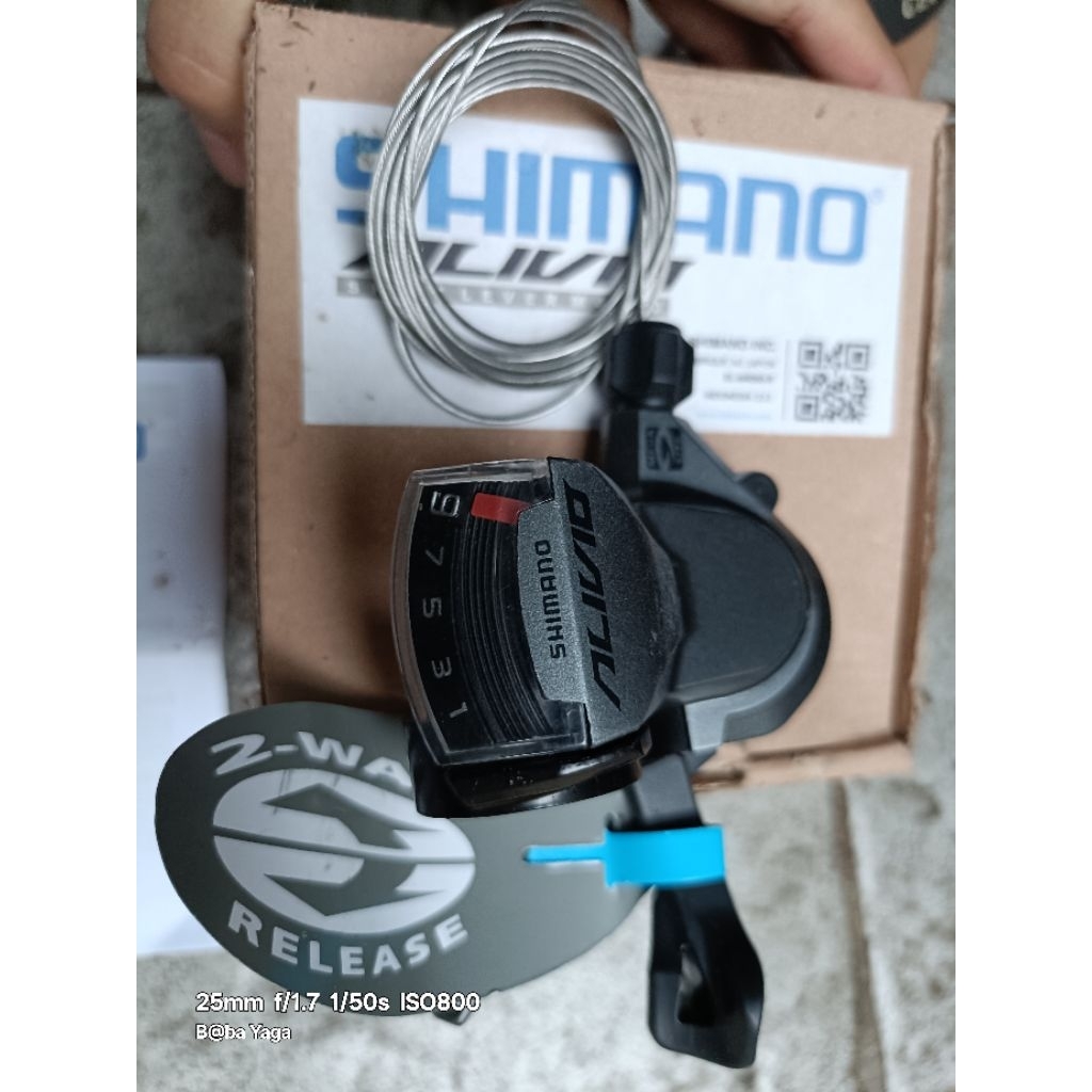 SHIFTER SHIMANO ALIVIO 9sp M4000