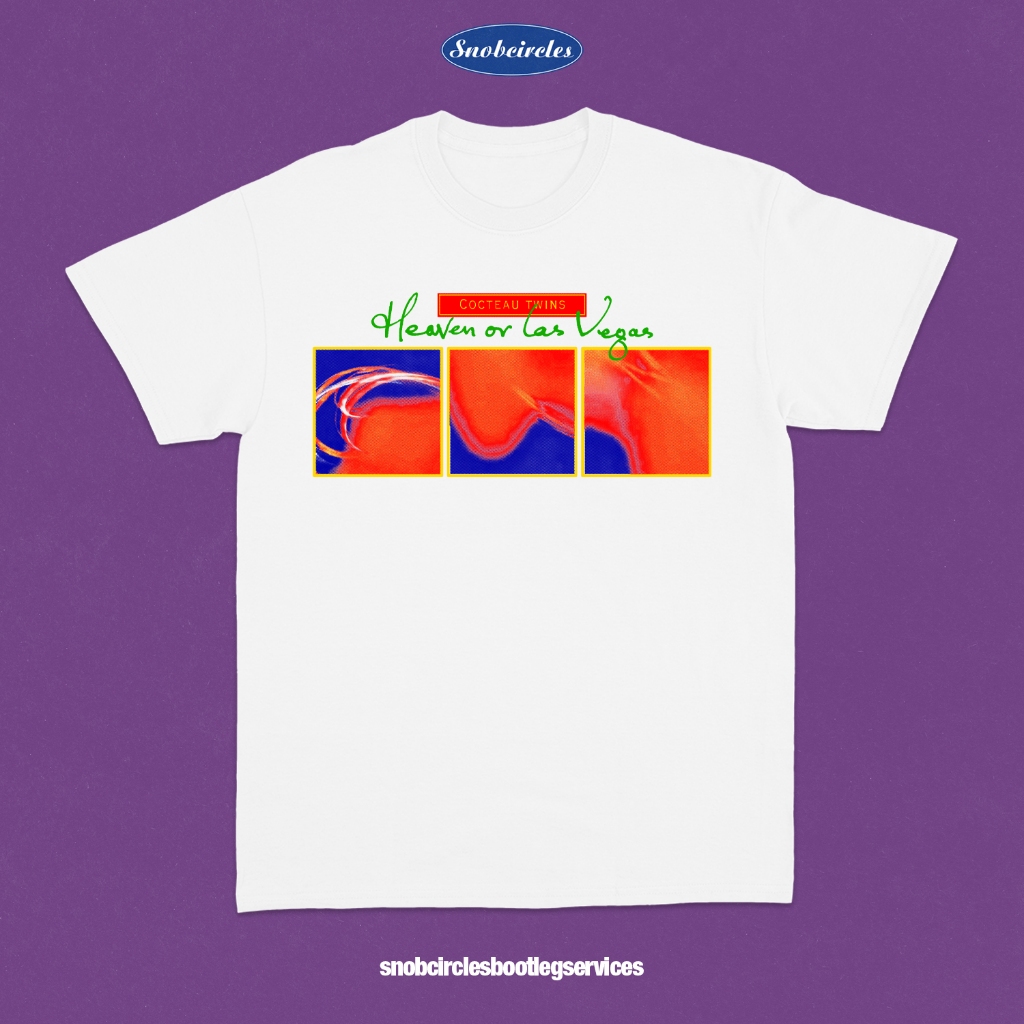 Kaos Band Shoegaze COCTEAU TWINS - HEAVEN OR LAS VEGAS