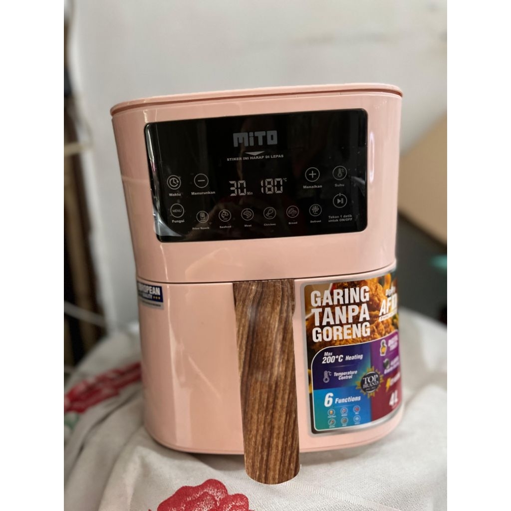 MITO DIGIFRY AIR FRYER AF1 DIGITAL AIR PEMANAS PRELOVED