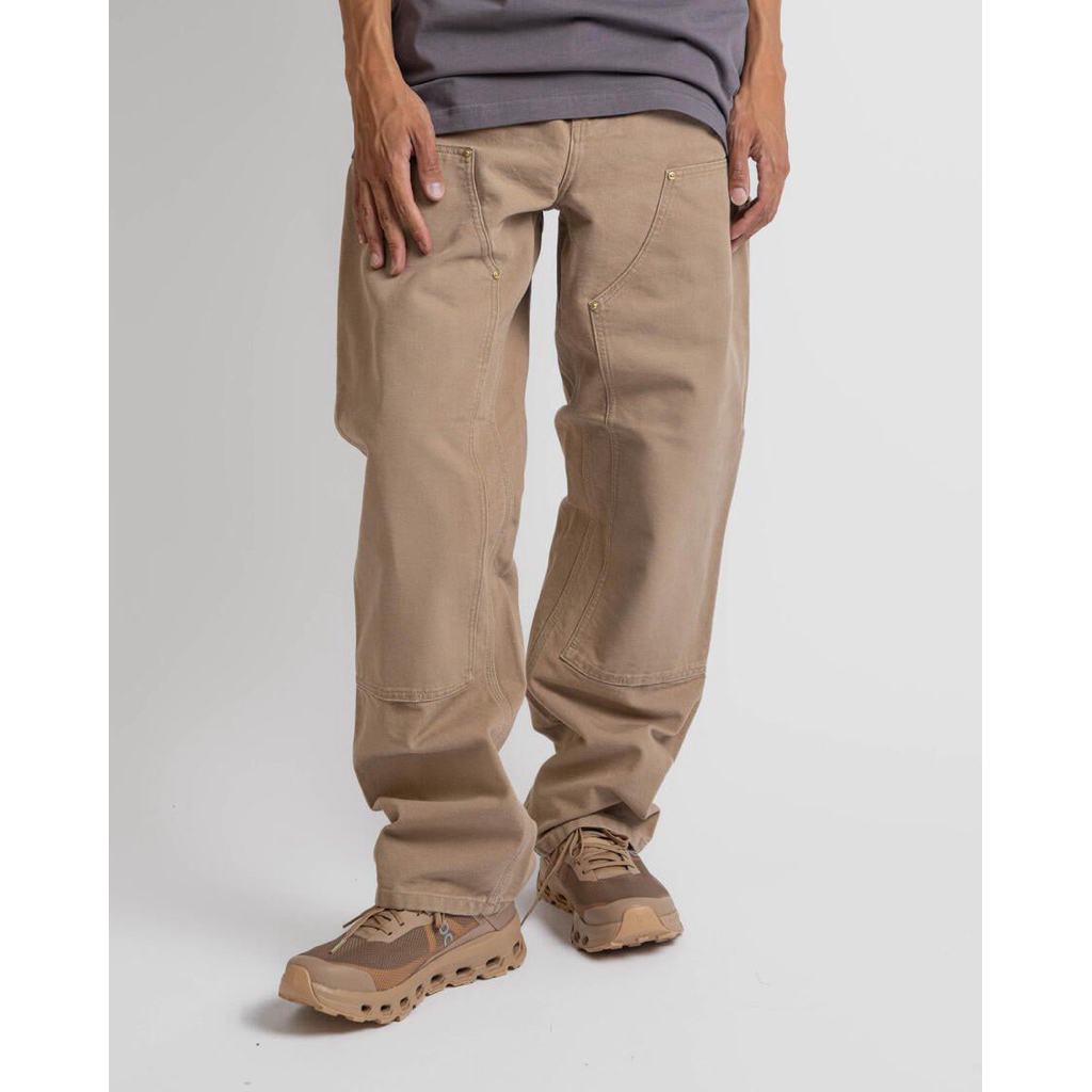 Carhartt WIP Double knee canvas peanuts pants