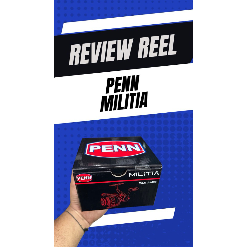 REEL SPINNING PENN MILITIA SALTWATER POWER HANDLE