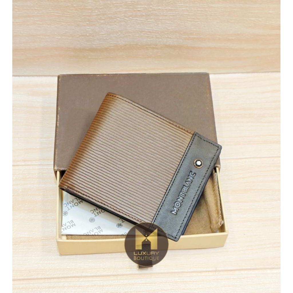 Dompet Pria Kulit Asli Banyak Slot Kartu Dompet Cowok Elegan