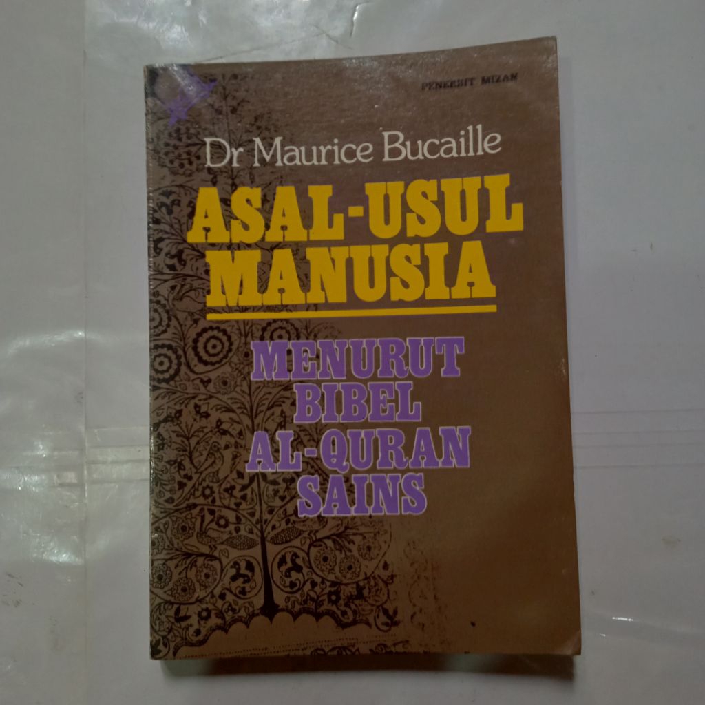 Buku ASAL USUL MANUSIA-MAURICE BUCAILLE