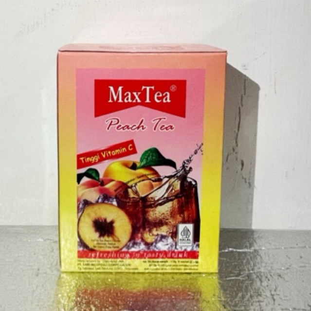 MaxTea Peach Tea Box 5 Sachet