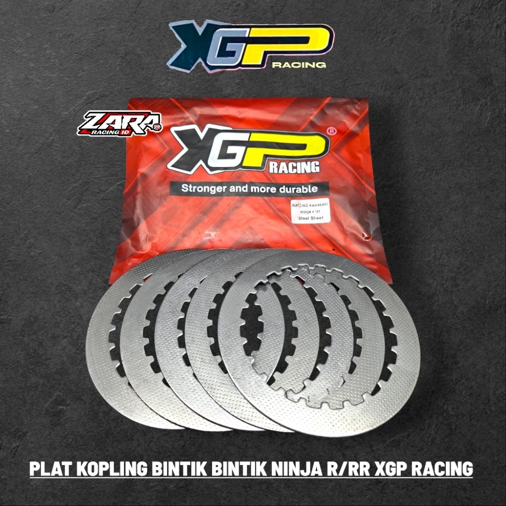 PLAT KOPLING BINTIK BINTIK NINJA R / RR XGP RACING ORIGINAL PART