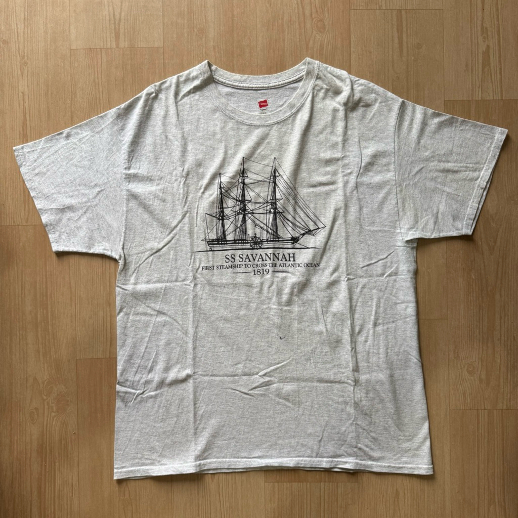 Hanes - Tshirt Savannah Grey