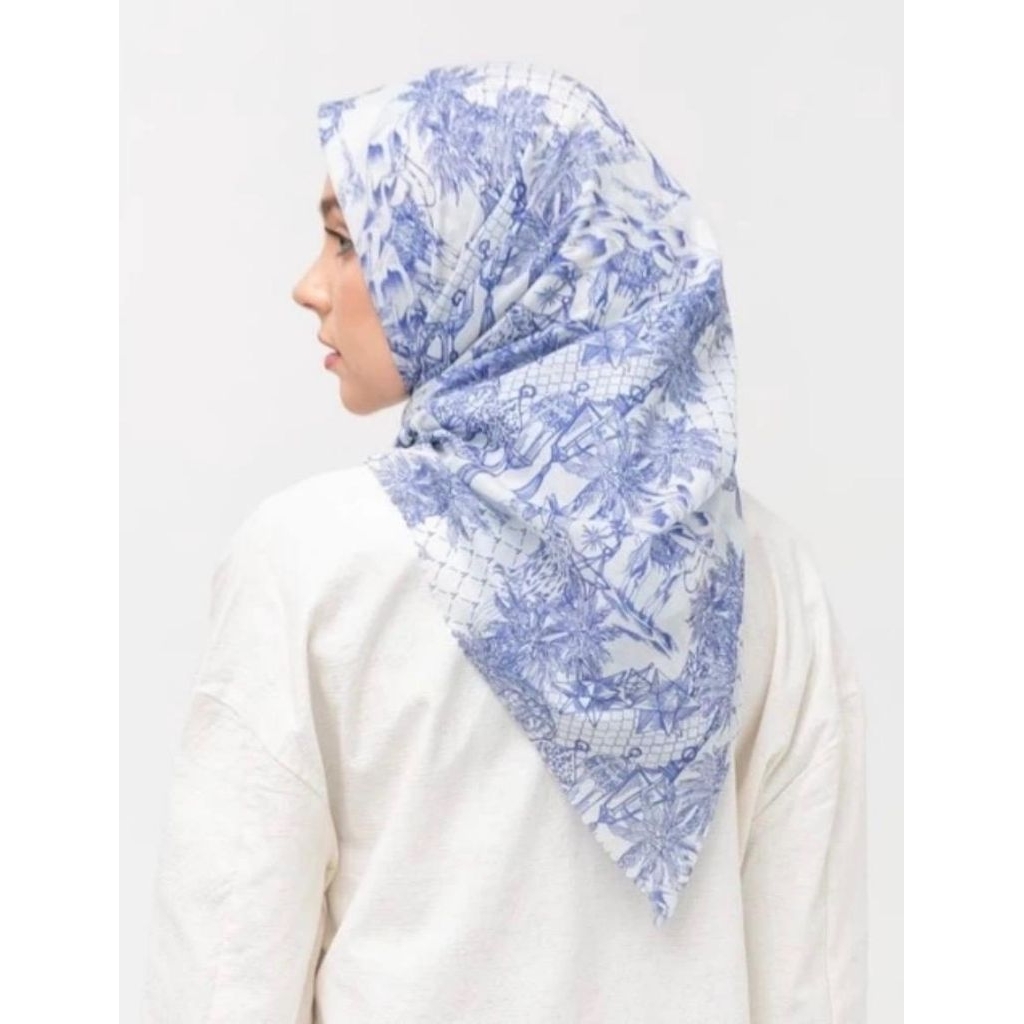 Albis Scarf - Porcelain