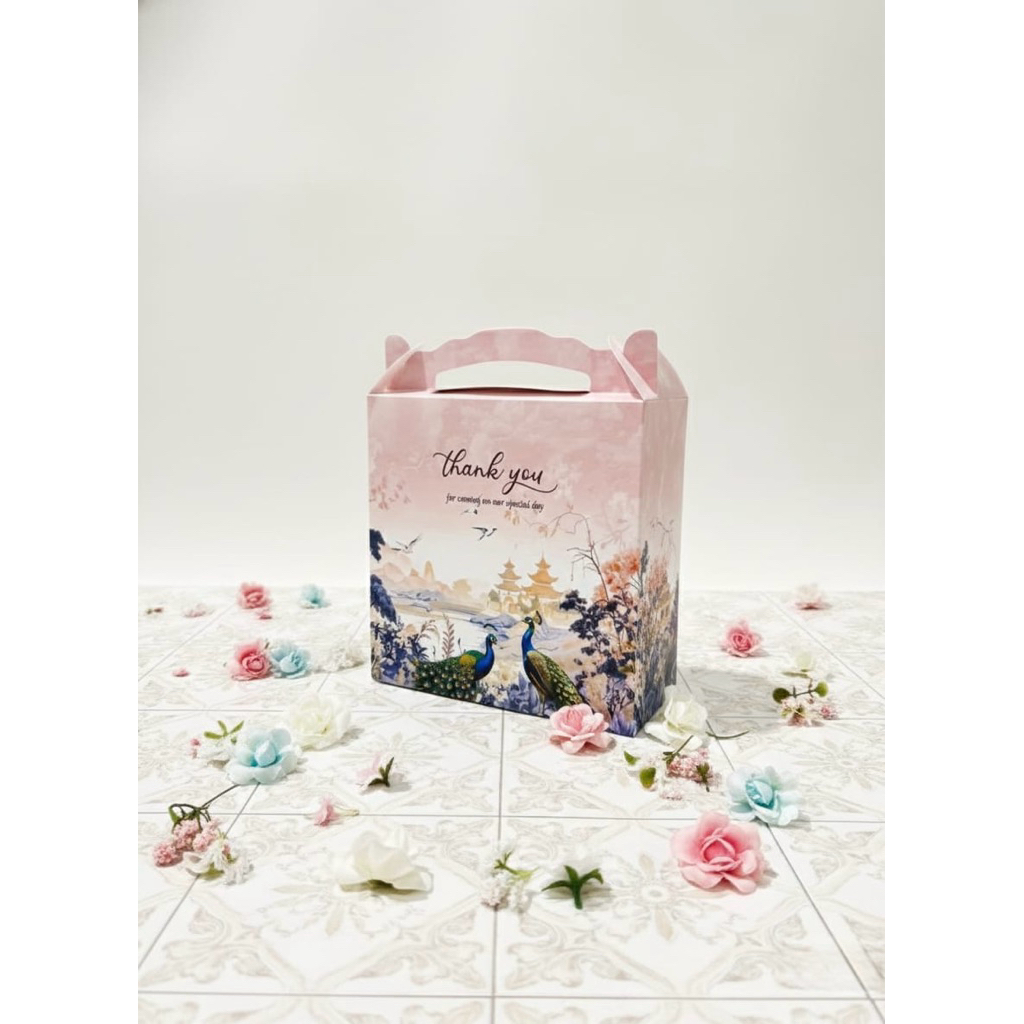 PAPERBOX PIRING BOX SOUVENIR KEMASAN NIKAH CUSTOM