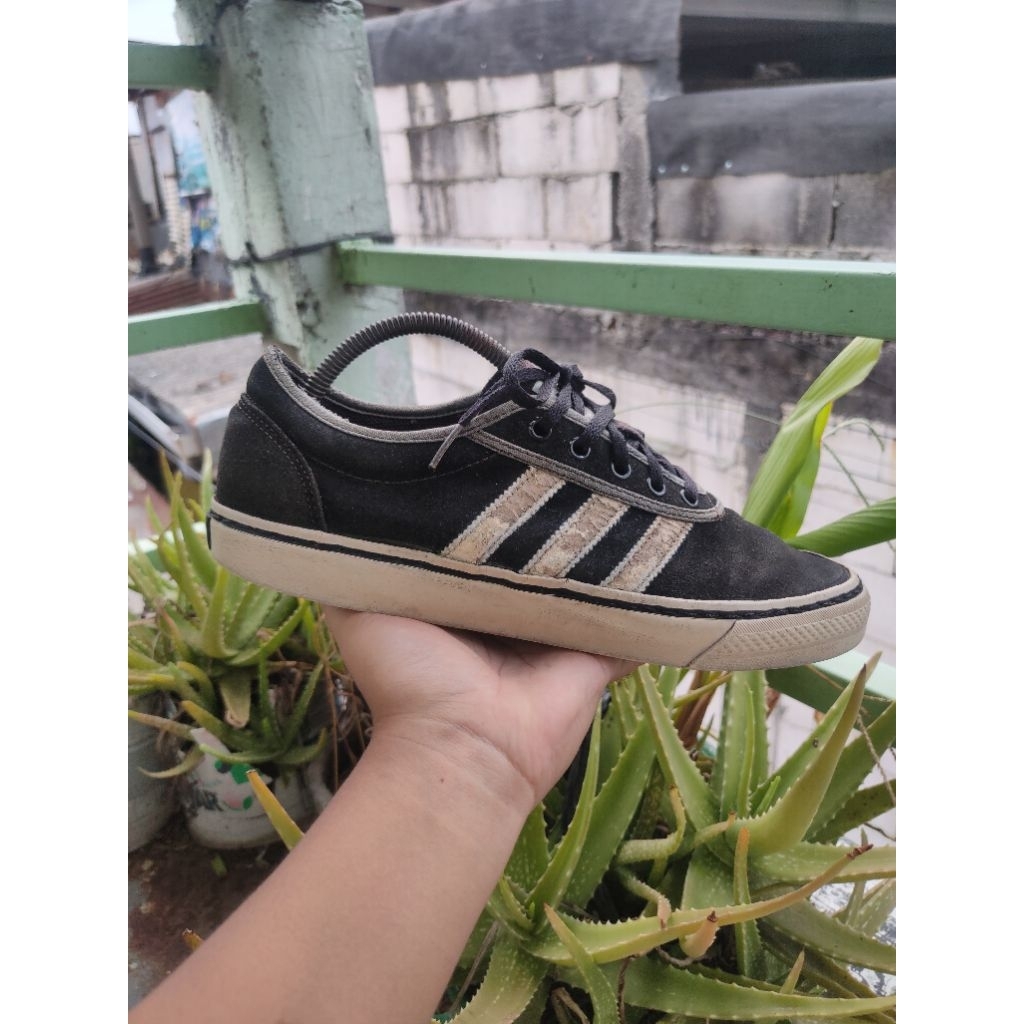 Adidas Adi Ease Black White Skate Sneakers Casual Original Size 42