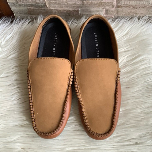 PSPGN.CO | original branded justin otto martin sepatu kulit pria loafer slip on