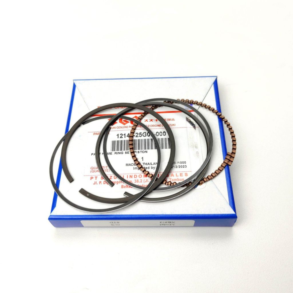 RING PISTON RING SEHER SUZUKI SATRIA FU F150 KARBU OS 0 STD ORIGINAL SGP