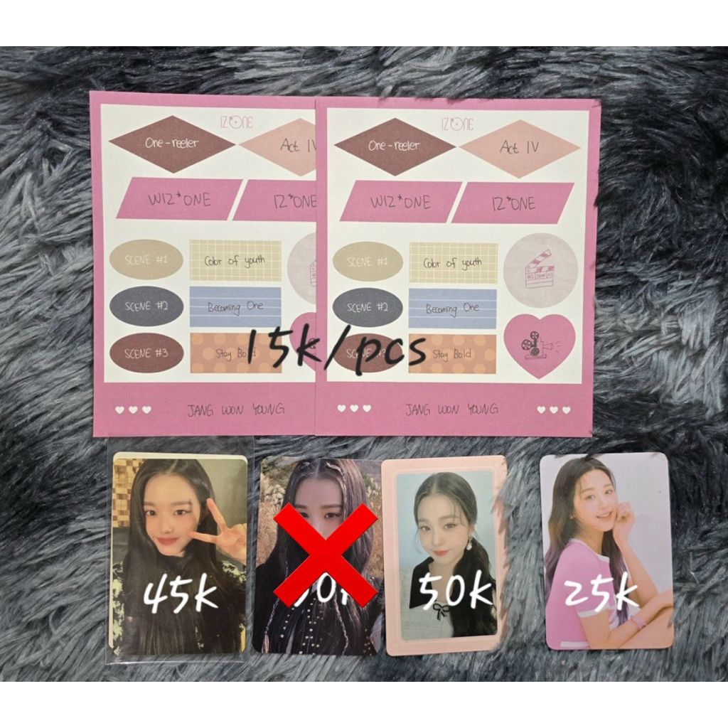 Official Photocard Wonyoung IZ*ONE - IZONE PC Album Kpop Korea - Jang Wonyoung IVE