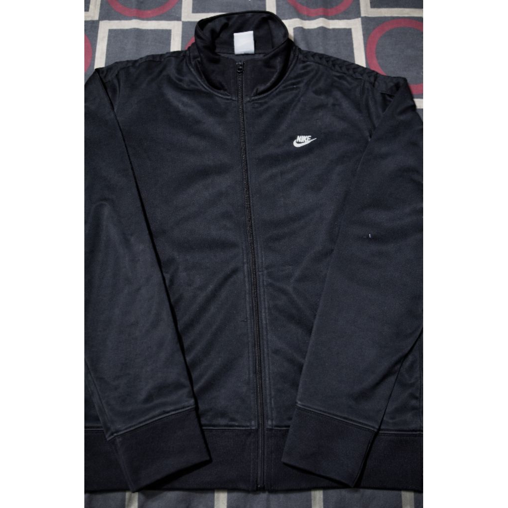 Jacket Tracktop NIKE Colour Black Size L Boy - ORIGINAL INDONESIA