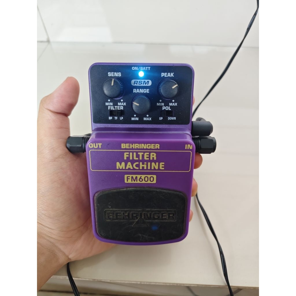 Behringer Filter Machine FM600 Efek Gitar Bekas Second Preloved