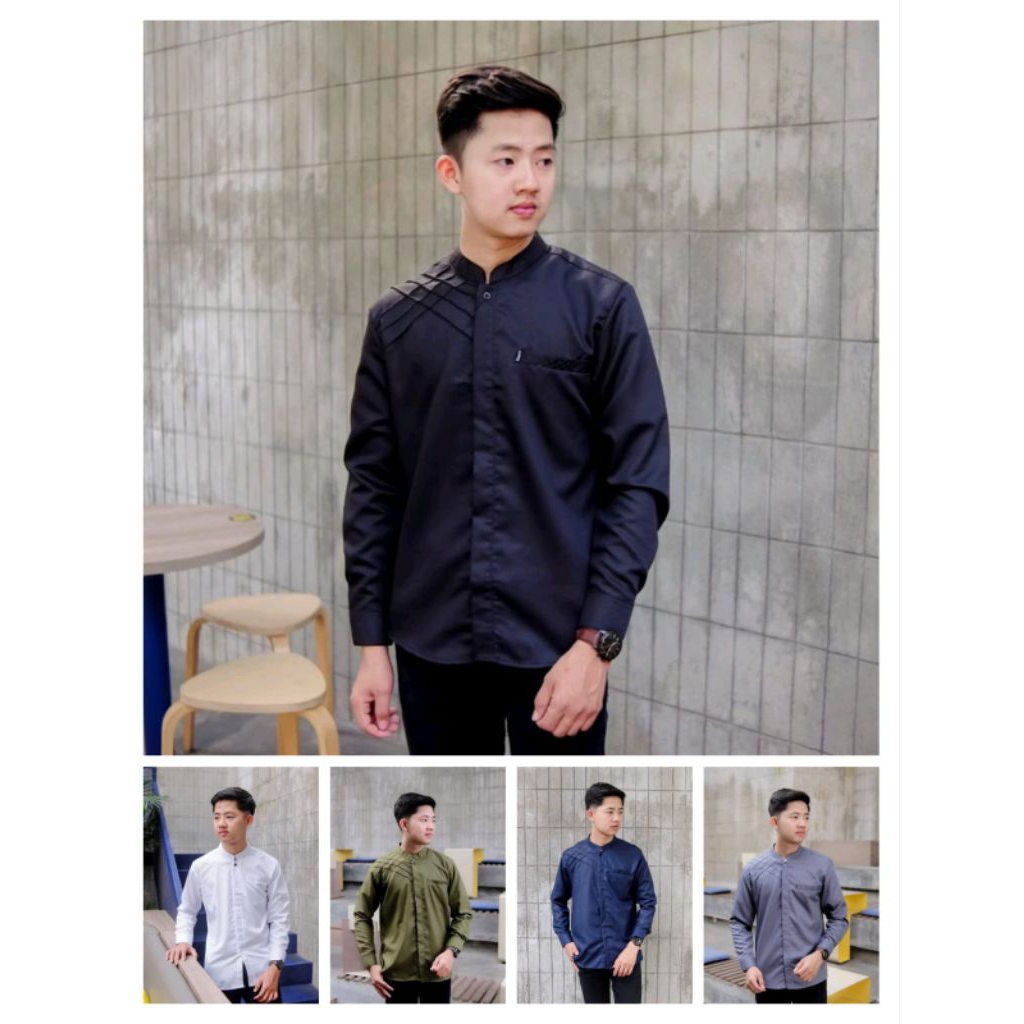 Koko hadroh lengan panjang terbaru az zahir seragam