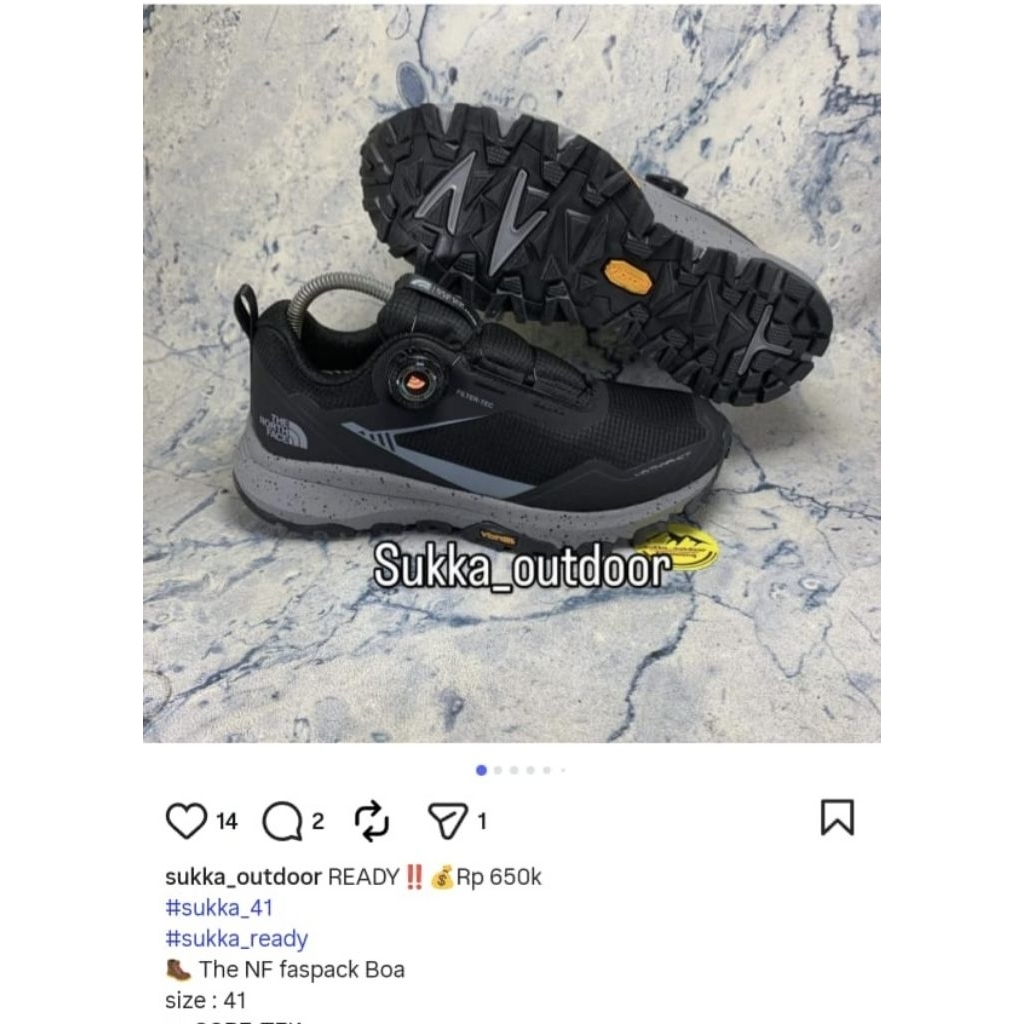sepatu tnf