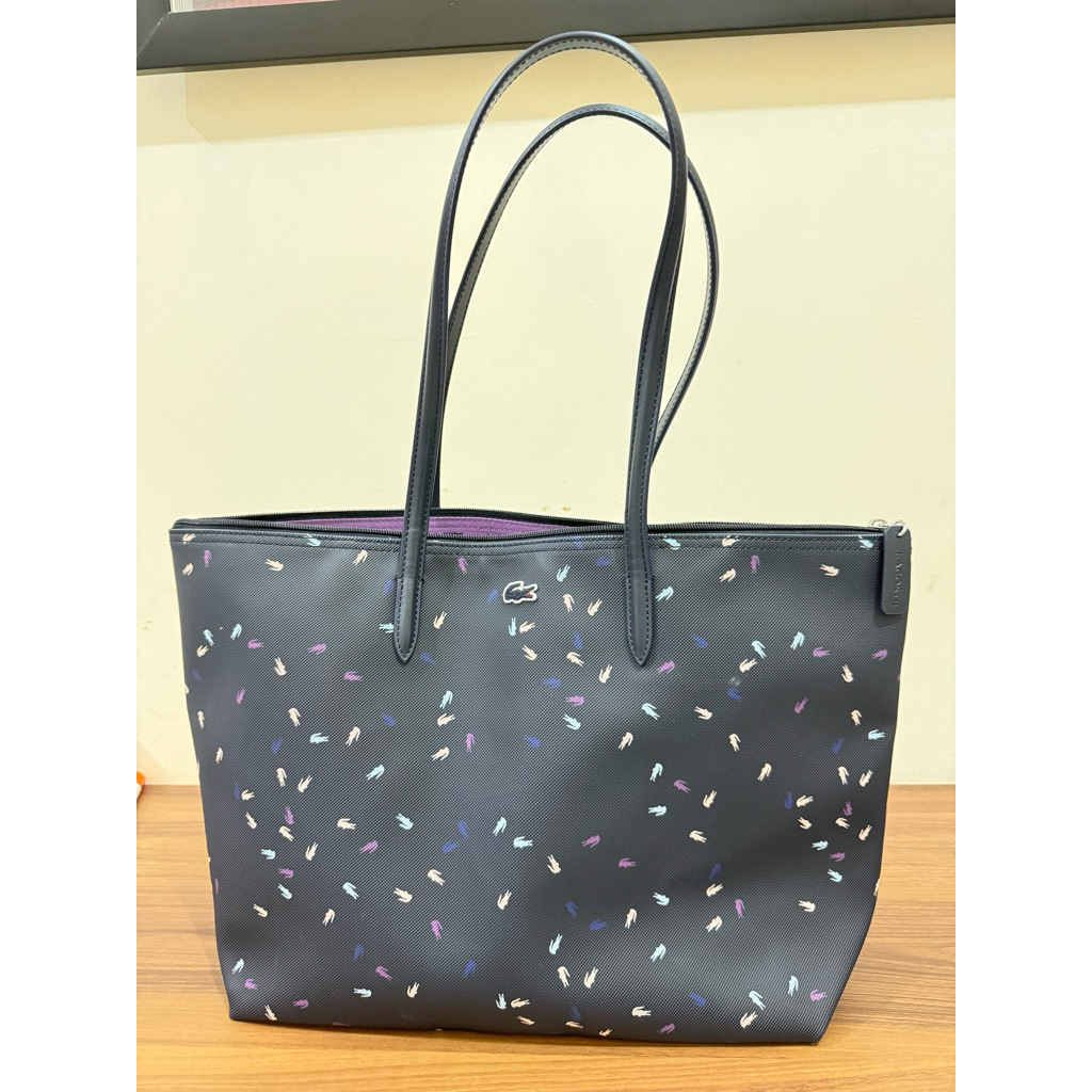Lacoste preloved tote bag