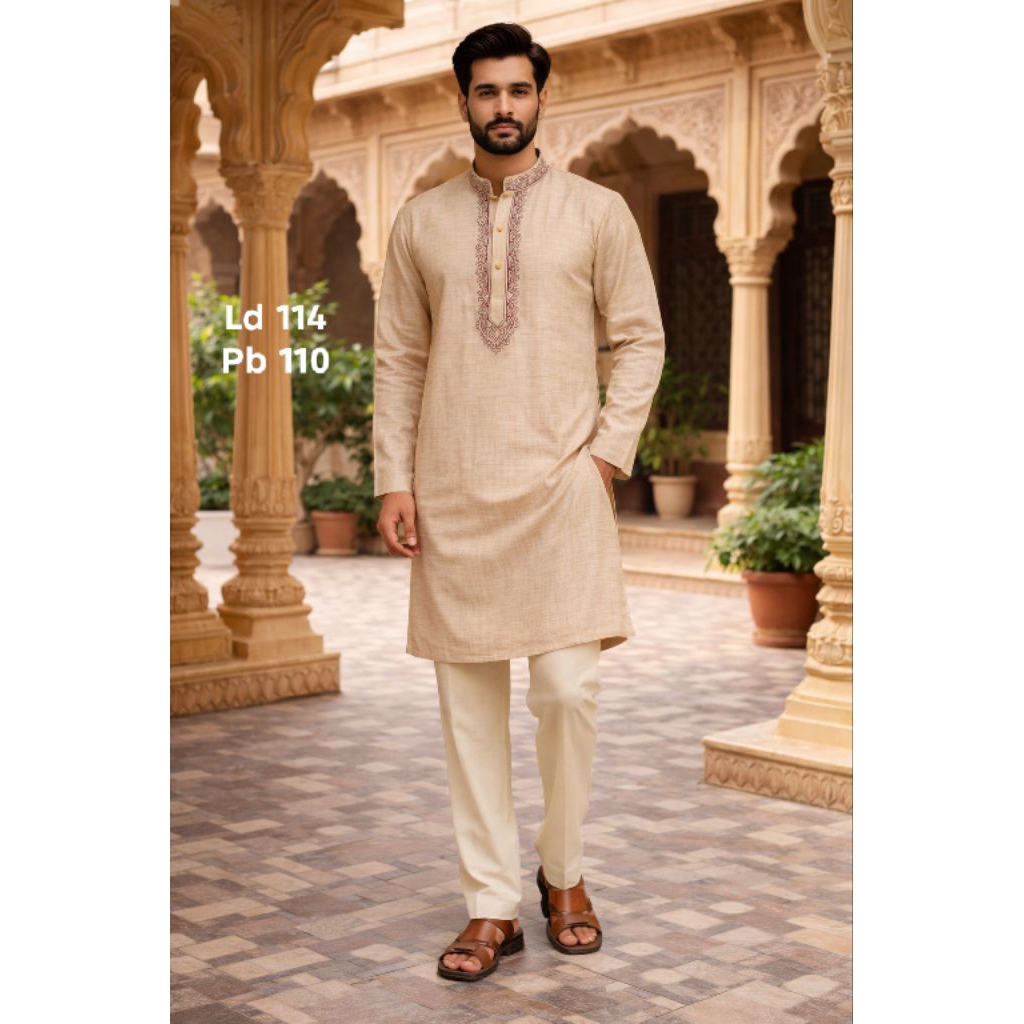 SHERWANI KURTA BAHAN JAS BAJU INDIA COWOK PRIA
