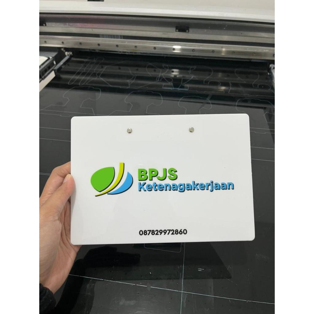 Cue Card Papan MC - MC Branding Akrilik Custom