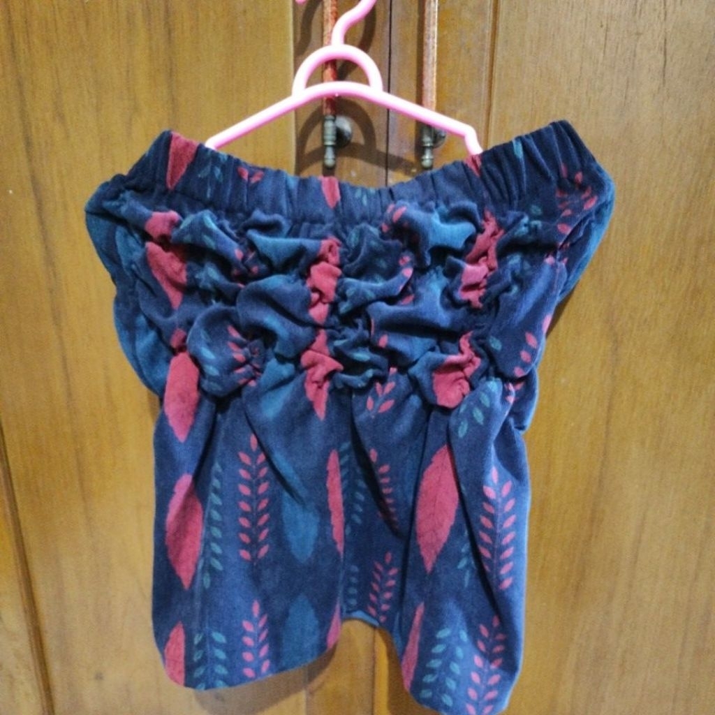 preloved CMYK tanktop tube sleeveless top wanita