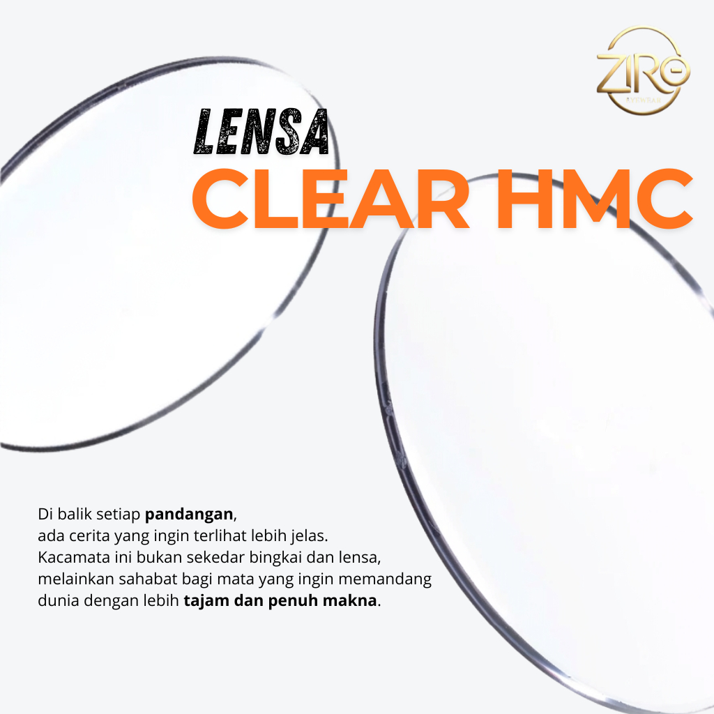 Lensa Kacamata SV CR 39 Clear HMC