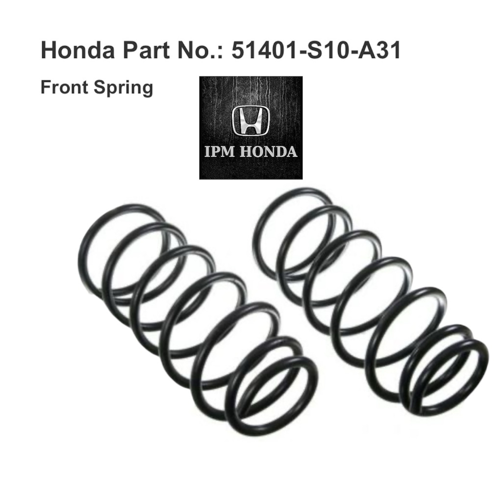 51401 S10 / 52441 S10 Coil Spring Per Keong Depan / Belakang Honda CRV Pertama GEN 1 RD1 1997 1998 1
