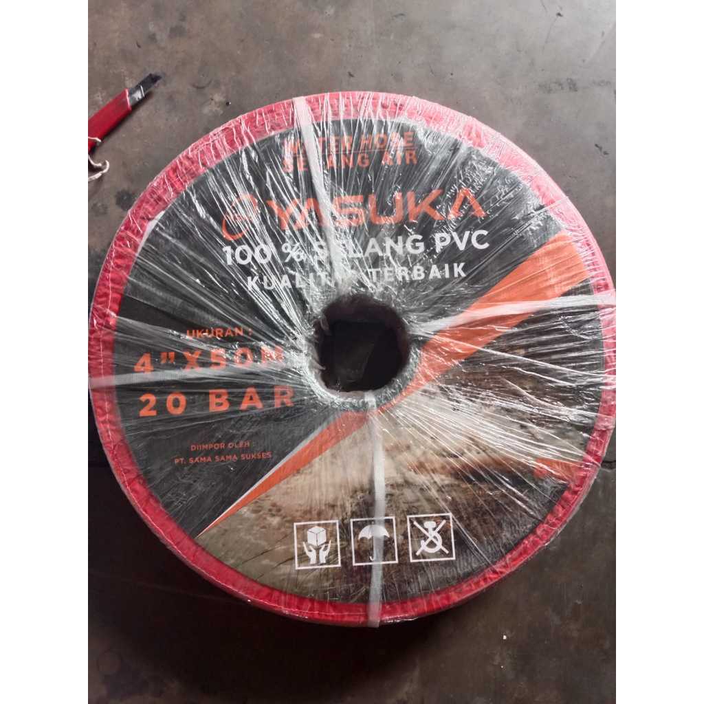 SUNNY HOSE PVC YASUKA 20 BAR | SELANG BUANG 20 BAR | SELANG LIPAT 20 BAR| SELANG IRIGASI 20 BAR