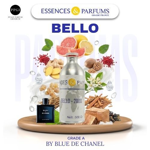 BELLO INSPIRED BLU DE CH@NEL - GRADE A - BY ESSENCES & PARFUMS - ASLI 100%