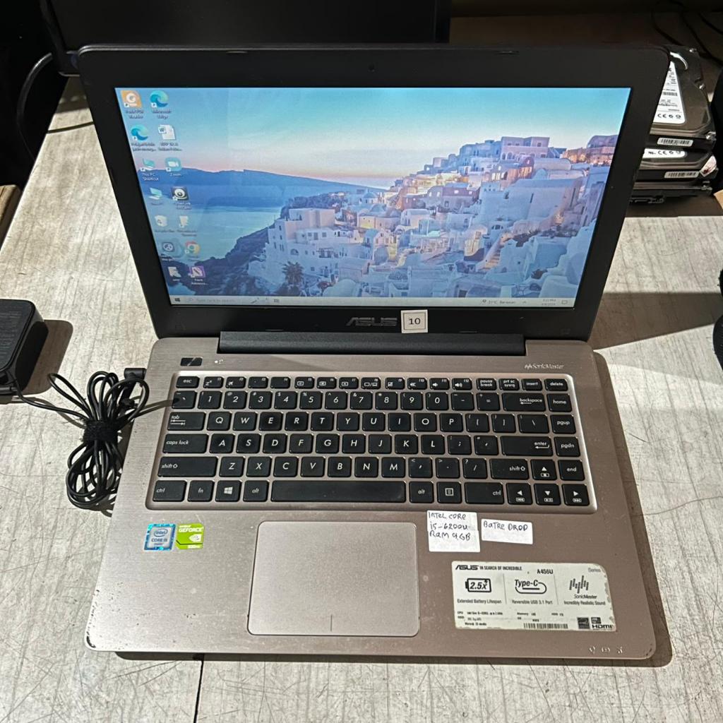 Laptop Asus Sonicmaster Intel Core i5 Gen 6 6200 RAM 2GB