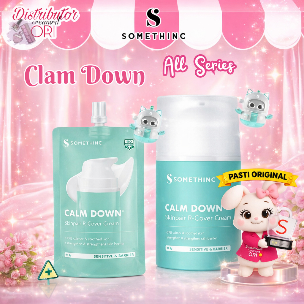 SOMETHINC SKINPAIR BARRIER |  SOMETHINC Calm Down! Skinpair | SERUM |CREAM| CLEANSER