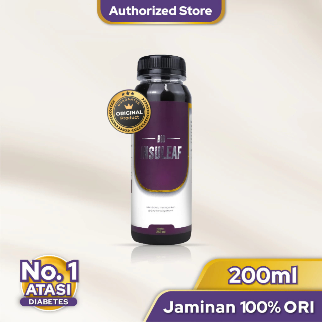 Bio Insuleaf Herbal Diabetes Original 1 Botol