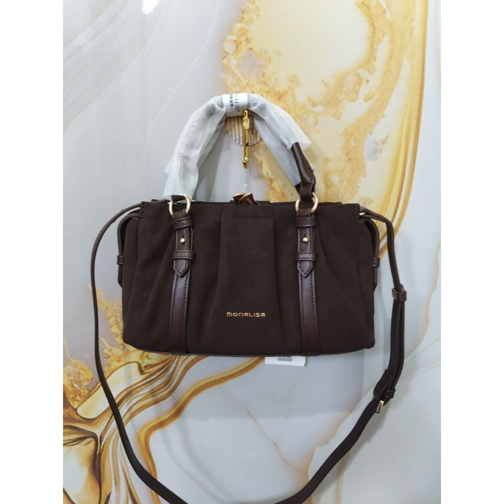 Tas Premium Monalisa Kerut / Handbag / Sling Shoulder Bag