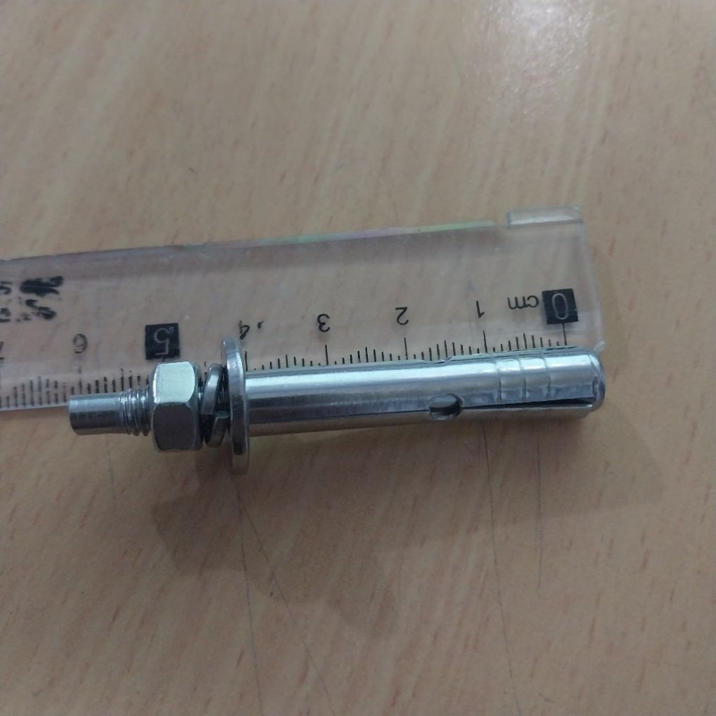 dinabolt stenliss panjang 6cm