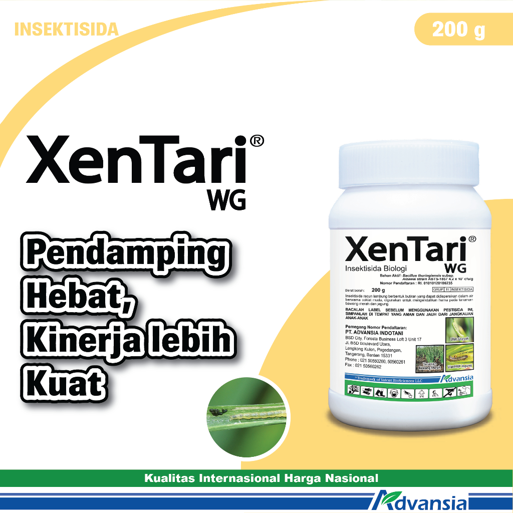 Advansia Indotani - Xentari Insektisida Biologis 200g