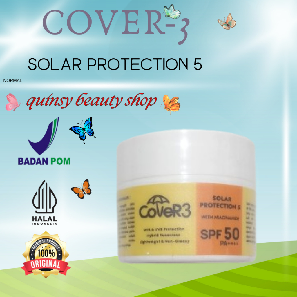 cover-3 solar protection 5 spf 50 niacinamide