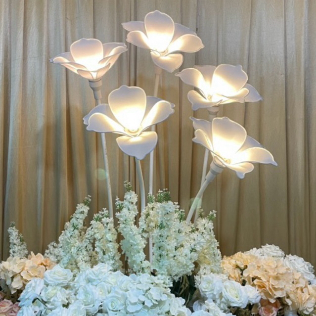 LAMPU STANDING BUNGA TERATAi