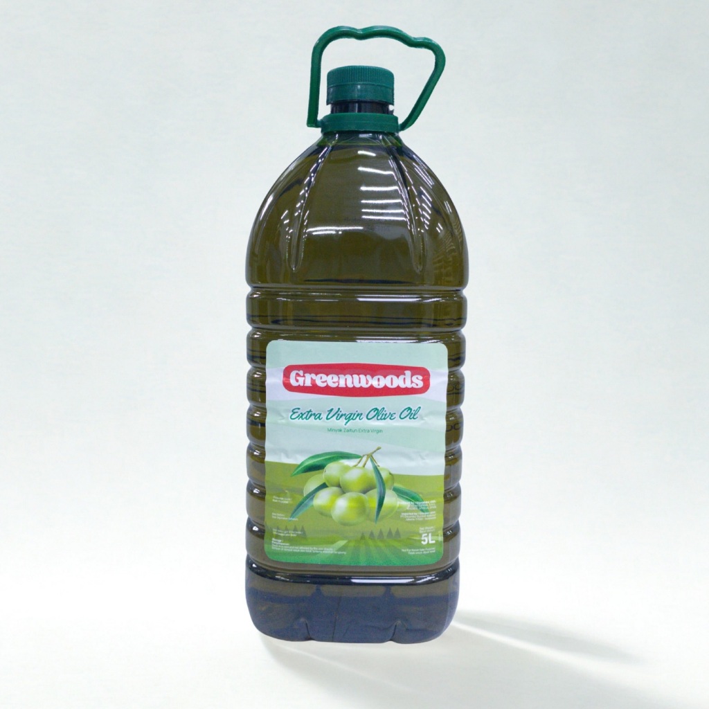 Greenwoods Extra Virgin Olive Oil 5L Halal Original