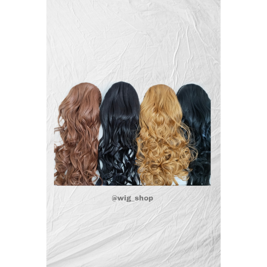 Wig Bando Kepang / Wig Bando 60 CM /Bando Kepang / Wig Bando Kepang Rambut Panjang Curly