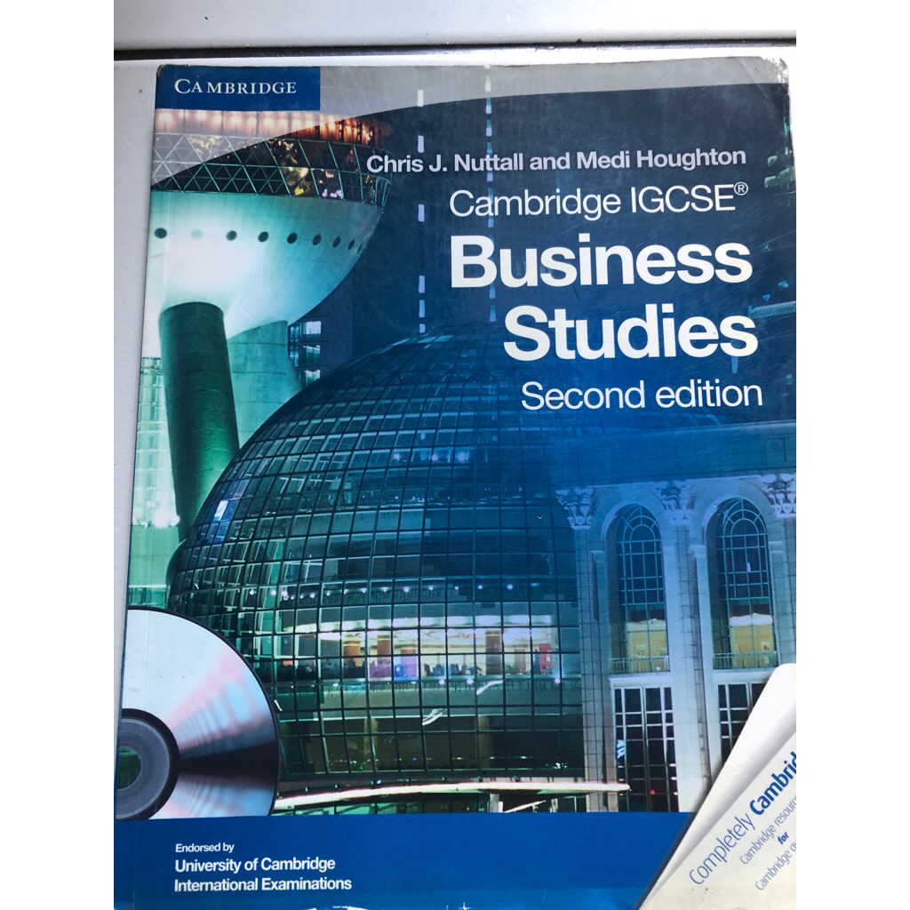 CAMBRIDGE IGCSE BUSINESS STUDIES