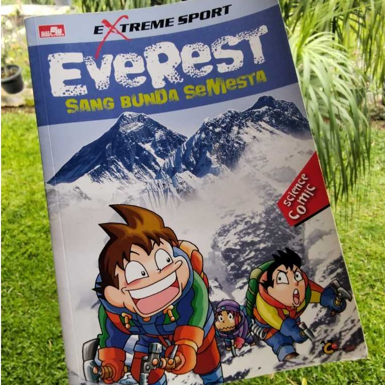 Elex Media Extreme Sport Everest Sang Bunda Semesta Science Comic Buku Ilmu Pengetahuan Anak Bahasa 
