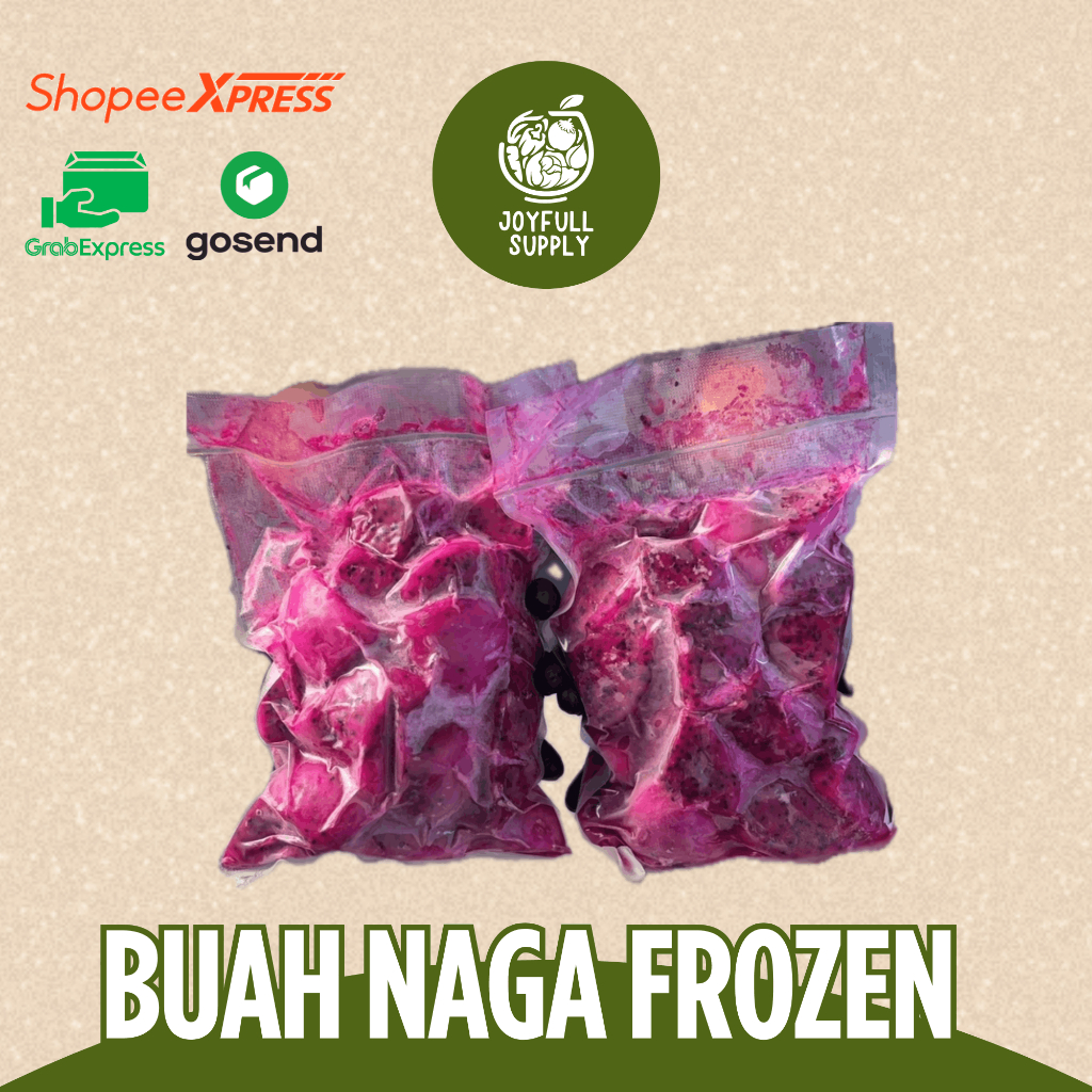 Buah Naga Frozen / Buah Frozen / Joyfull Supply