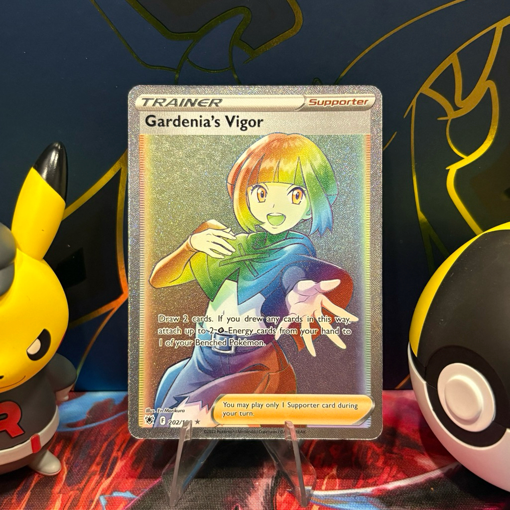 Gardenia's Vigor 202/189 ENG - Trainer Rainbow Rare - Astral Radiance - Pokemon TCG