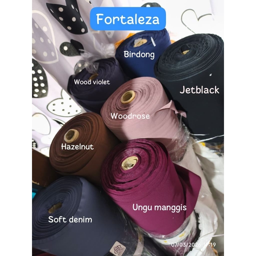 Fortaleza ROLL dan SARMALA ROL 52warna isi 50y berat 10kg-KAIN ARAB