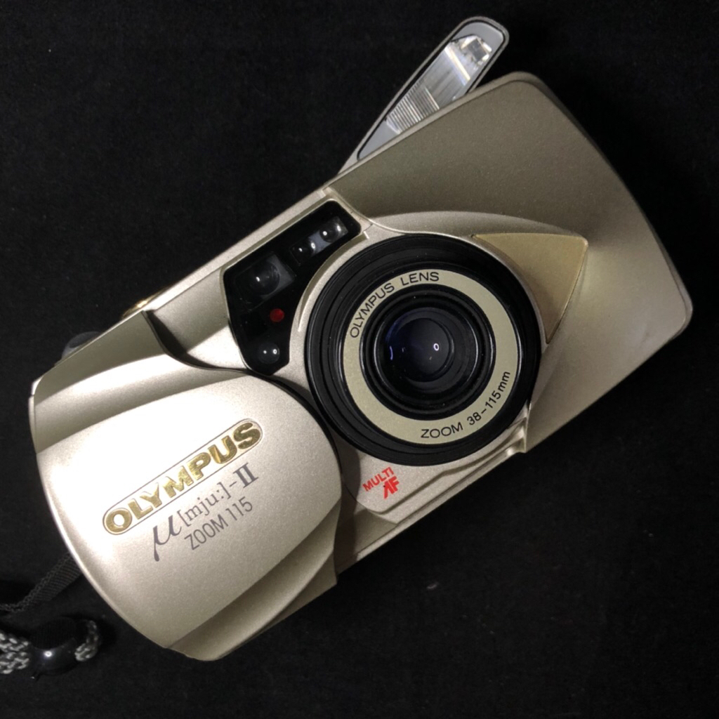 camera analog olympus mju ii zoom 115