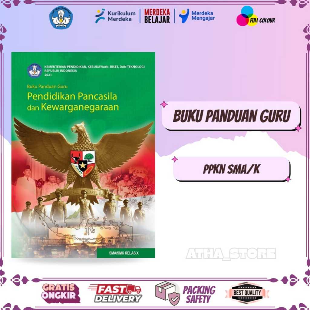 BUKU GURU PKN KELAS 10 KURIKULUM MERDEKA SMA/K/MA